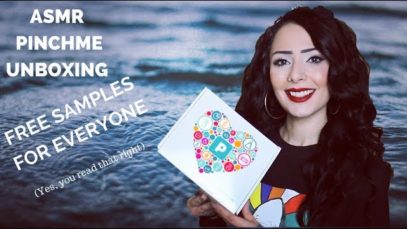 ASMR PINCHme Unboxing | Free Samples For Everyone?! (Soft Spoken, Various Triggers)