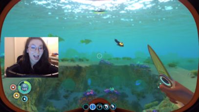 ASMR | Playing Subnautica + facecam! ? [underwater survival game]