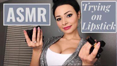 ? [ASMR] Poorly Applying and Trying On Different Lipsticks ?
