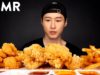ASMR POPEYES Chicken Tenders & Popcorn Shrimp Mukbang (No Talking) EATING SOUNDS | Zach Choi ASMR