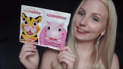 ASMR Popping Candy – Mouth Sounds – Surround Sound – 3D Sound