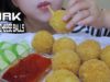 ASMR PORK CHEDDAR CHEESE BALLS | BEST CRUNCHY EATING SOUNDS | LINH-ASMR