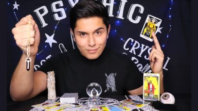 ASMR | Psychic Tells YOUR Future! (Tarot Card Reading)