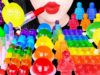 ASMR RAINBOW DESSERTS 무지개 먹는 립스틱, 틱톡젤리, 닉클립 왁스병, 레고 코하쿠토, 젤리  MOST POPULAR DESSERTS EATING MUKBANG먹방