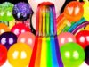 ASMR RAINBOW DESSETS *GIANT BUBBLE JELLY, TIKTOK FRUIT CANDY, JELLY NOODLES, SPRINKLES MUKBANG먹방