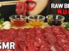 ASMR RAW BEEF 육사시미 (EATING SOUNDS)MUKBANG NOTALKING EATING SHOW