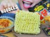 ASMR RAW INSTANT NOODLE (SAMYANG SNACK NOODLES ) EXTREME CRACKLING EATING SOUNDS | LINH-ASMR