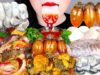 ASMR RAW SEAFOOD *OYSTERS, SCALLOPS, FRESH SEA SQUIRT (HOW TO FILLET A WHOLE FISH) EATING MUKBANG 먹방