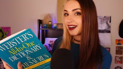 ASMR | Reading Your Fortune with the Dictionary