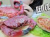 ASMR RED CRABS (EXOTIC FOOD) MESSY CRACKLING EATING SOUNDS | LINH-ASMR