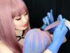 [ASMR] Relaxing Hair Dye With Hair Chalk ~ Mermaid Style