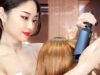 [ASMR] Relaxing Hair Straightening and Oil Treatment