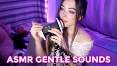 |ASMR| RELAXING MOUTH SOUNDS + WHISPERING + GENTLE HUSKY PUPPY