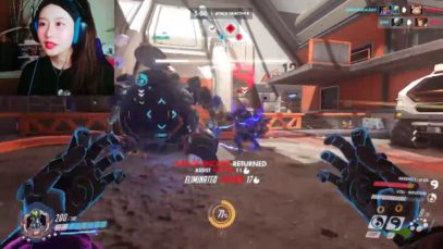 *ASMR* Relaxing Overwatch Gameplay (clicky keyboard sound) pt. 2