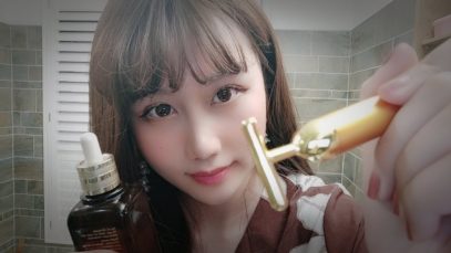 *ASMR* Relaxing Skincare Role Play | Face touching (No Talking)