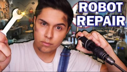 ASMR | Repairing Your Hacked Robot Brain! (Up Close Attention)