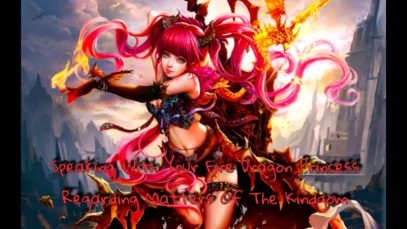 [ASMR Roleplay] – Speaking With Your Fire Dragon Princess Regarding Matters Of the Kingdom