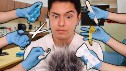ASMR | Rude School Nurse Lice Check!