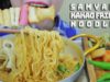 ASMR SAMYANG KAKAO FRIEND CHESSE NOODLES WITH KOREAN FISH CAKE , EATING SOUNDS | LINH ASMR