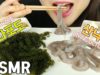 ASMR SEA GRAPE AND LIVING OCTOPUS 바다포도와 산낙지(EATING SOUNDS)NO TALKING REAL SOUNDS