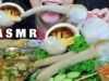ASMR SEAFOOD PLATTER (GEODUCK,GARLIC SNAIL,HORN SCALLOPS) CRUNCHY CHEWY EATING SOUNDS | LINH-ASMR