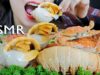 ASMR SEAFOOD PLATTER (JELLYFISH BLUE CRAB GARLIC SNAIL LOBSTER TAIL) EATING SOUND | LINH-ASMR