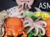 ASMR SEAFOOD PLATTER OCTOPUS VIETNAMESE KING CRAB STRIPED MANTIS SHRIMPS EATING SOUNDS |LINH-ASMR 먹방