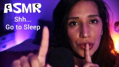 ASMR Shh Go to Sleep | No Talking | Hand Movements