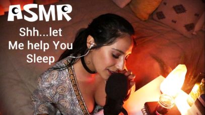 ASMR Shh…let Me help You Sleep | Whispers | Inaudible | Brushing | Tingles