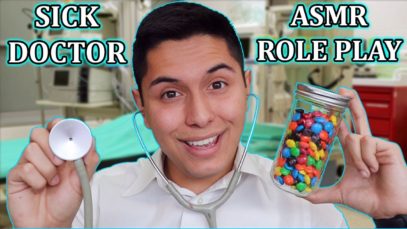 [ASMR] Sick Doctor Role Play! (Funny Cranial Nerve Exam)