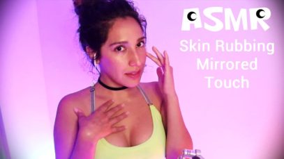 ASMR Skin Rubbing and Mirrored Touch | No Talking | Soothing
