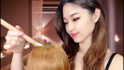[ASMR] Sleep Inducing Hair Treatment