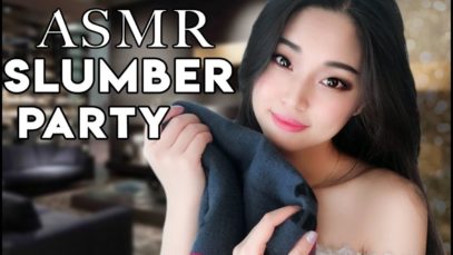 [ASMR] Sleepover Roleplay – Let’s Go To Sleep!