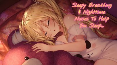 [ASMR] Sleepy Breathing and Nighttime Sounds To Help You Sleep (Binaural)