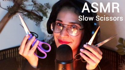 ASMR Slow Scissors | Sleep Fast | Deep Sleep | No Talking | Relax