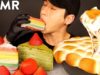 ASMR S’MORES DIP & CREPE CAKE MUKBANG (No Talking) EATING SOUNDS | Zach Choi ASMR