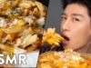 *ASMR* SNOW CRAB FRIES (No Talking) Soft Eating Sounds | Zach Choi ASMR
