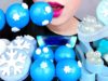 ASMR *SNOW EDITION* 눈꽃 지구젤리, 화이트 오레오, 숟가락, 팝핑보바 PLANET GUMMY, ICE, SPOON, WHITE OREO, BOBA MUKBANG