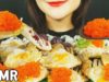 ASMR Soy Sauce Crab and Flying Fish Roe 간장게장과 날치알 먹방(EATING SOUNDS)MUKBANG REAL SOUNDS