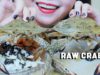 ASMR SOY SAUCE MARINATED RAW CRAB GANJANG GEJANG 간장게장 EATING SOUNDS | LINH-ASMR