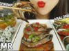 ASMR Soy Sauce RAW SHRIMP and Soy Sauce RAW ABALONE 밥도둑 새우장 + 전복장 (EATING SOUNDS)MUKBANG REAL SOUNDS