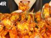 ASMR SPICY CRAB, MUSSELE, GLASS NOODLES, ENOKI MUSHROOMS, SHRIMP (EATING SOUNDS) MUKBANG