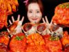 ASMR 매운불닭모둠버섯 SPICY FIRE SAUCE 9 KINDS OF MUSHROOM,  CONCH. MUKBANG
