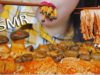 ASMR SPICY MUSHROOM PLATTER (ENOKI MUSHROOM, OYSTER MUSHROOM, SHIMEJI MUSHROOM…) | LINH-ASMR 먹방