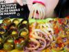 ASMR SPICY OCTOPUS X BLOOD COCKLE  X PILA POLITA SNAILS X SOUR MANGO EATING SOUNDS | LINH-ASMR