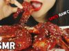 ASMR SPICY RAW CRABS 양념게장(EATING SOUNDS)MUKBANG