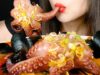 ASMR SPICY SEAFOOD OCTOPUS NOODLES (jjamppong) 통문어짬뽕 먹방(EATING SOUNDS) MUKBANG