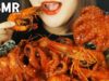 ASMR SPICY SEAFOOD(GIZZARD SHAD,OCTOPUS,SHRIMP)매콤한 주꾸미, 새우와 전어구이(EATING SOUNDS)MUKBANG