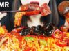 ASMR SPICY VARIOUS MUSHROOMS NO TALKING 매콤한 버섯 먹방(EATING SOUNDS) MUKBANG