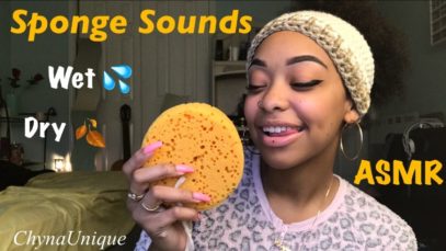 ASMR | Sponge Sounds | Wet ? | Dry ?